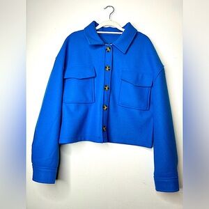 Blue Pea Coat